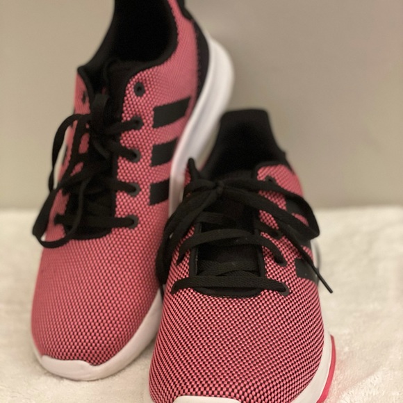 adidas Other - Pink and Black Adidas Sneakers Kids Size 6.5